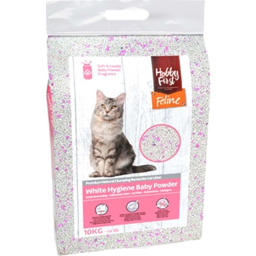Hobby First kattegrus Baby Powder, 10 kg