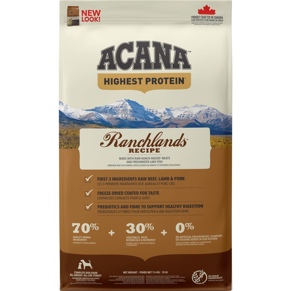 ACANA Dog Highest Protein Ranch. 11,4 kg