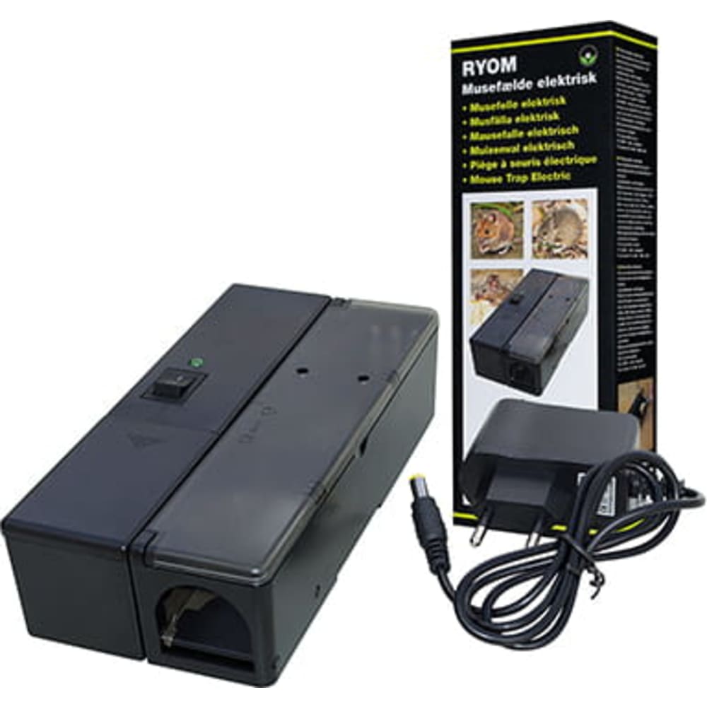 Musefælde Elektrisk Incl. Adapter