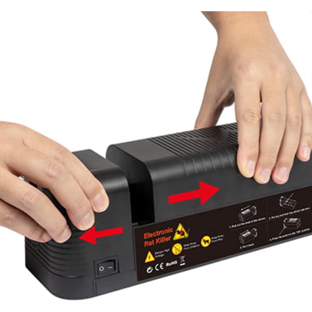 Rottefælde Elektr. Incl. Adapter