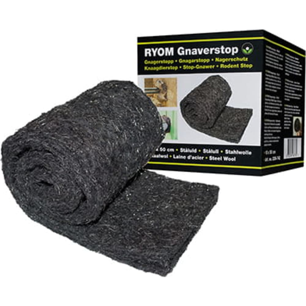 Gnaverstop Ståluld Ryom 10X50Cm