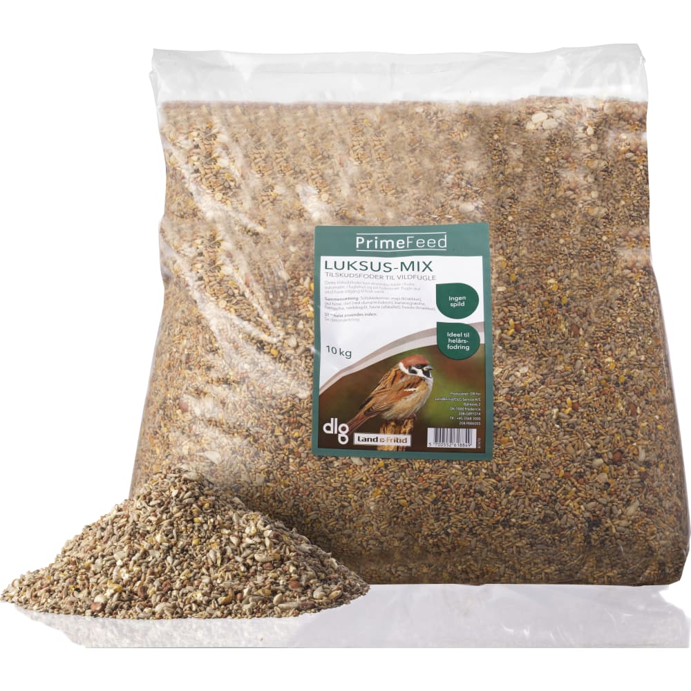 PrimeFeed vildfuglefoder Luksus, 10 kg
