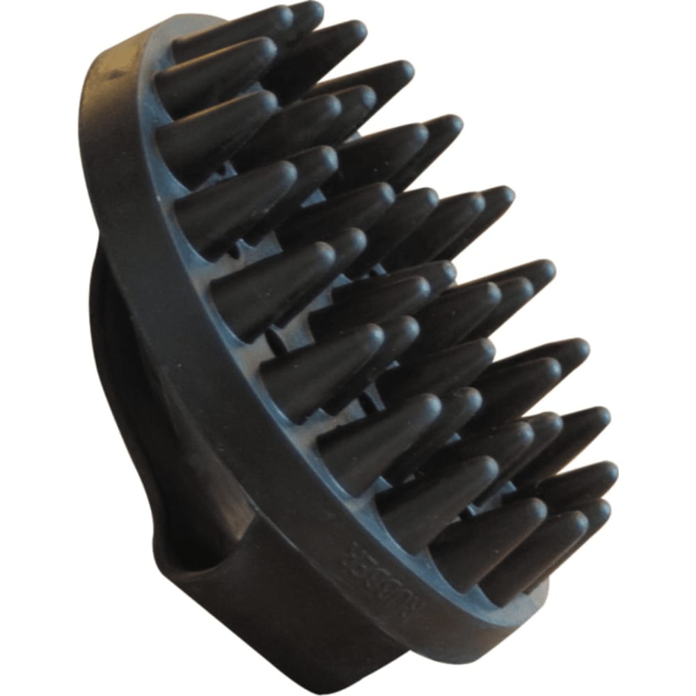 Gummistrigle med lange knopper sort