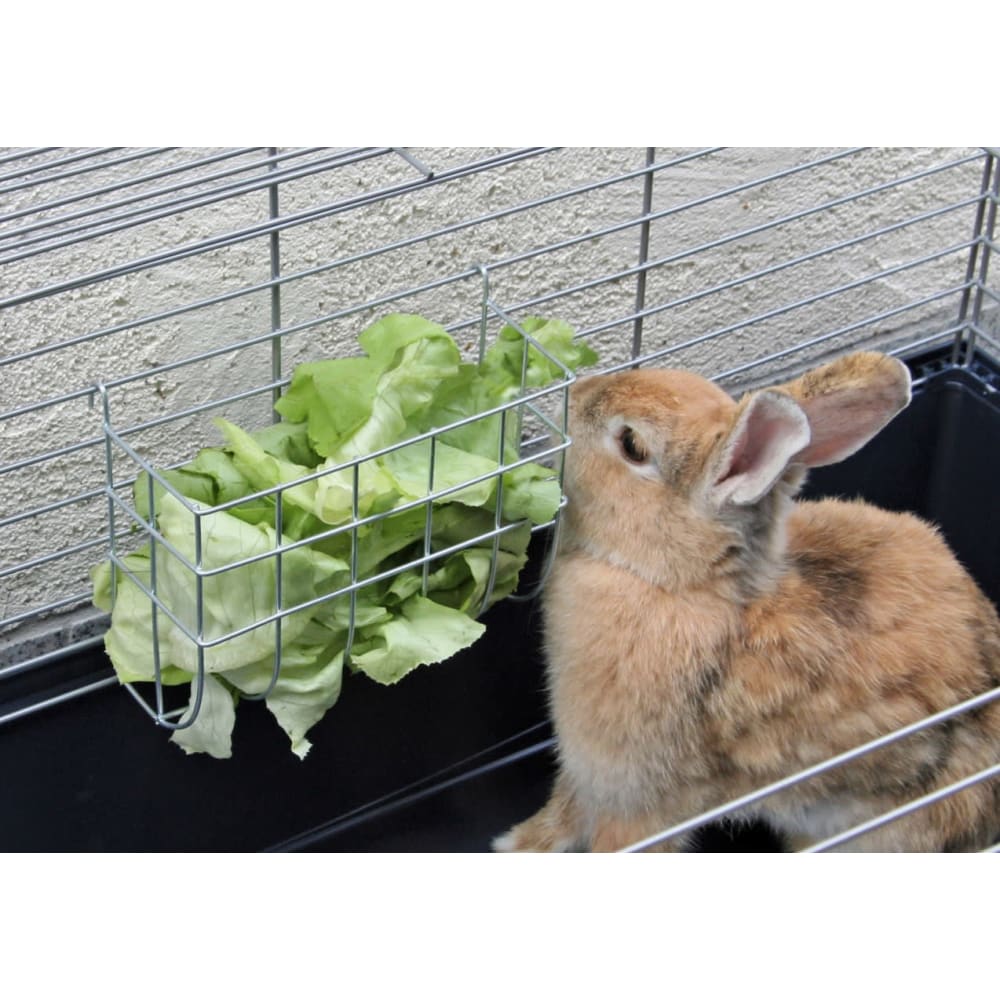 Høhæk 25x17cm, fastgøres på tremmerne