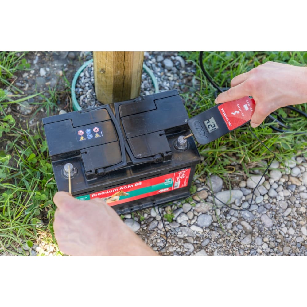 Voltmeter duo digital 9V /12 V batteri