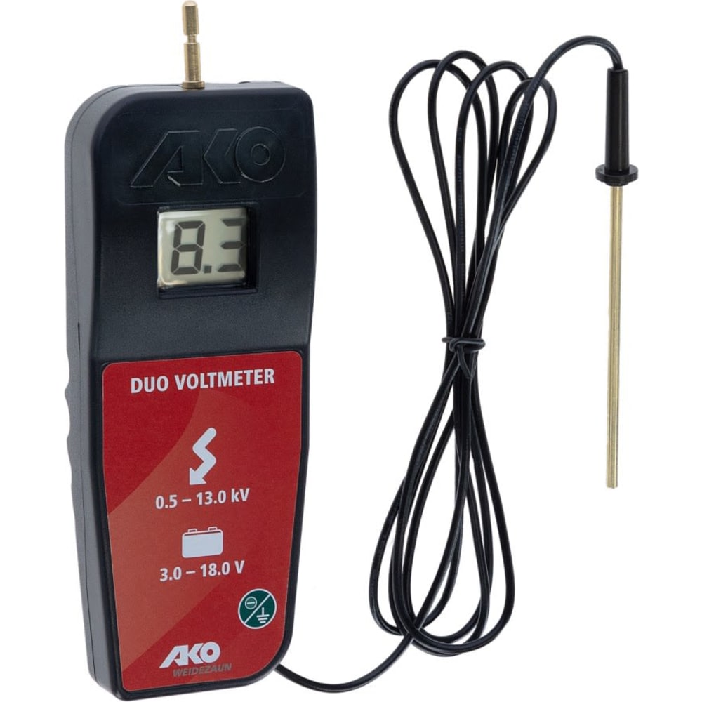 Voltmeter duo digital 9V /12 V batteri