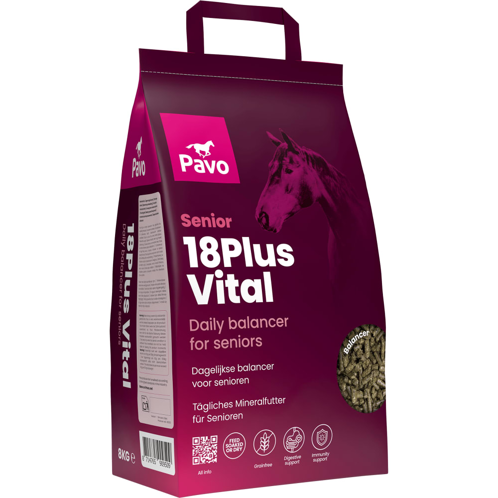 Pavo 18 plus vital 