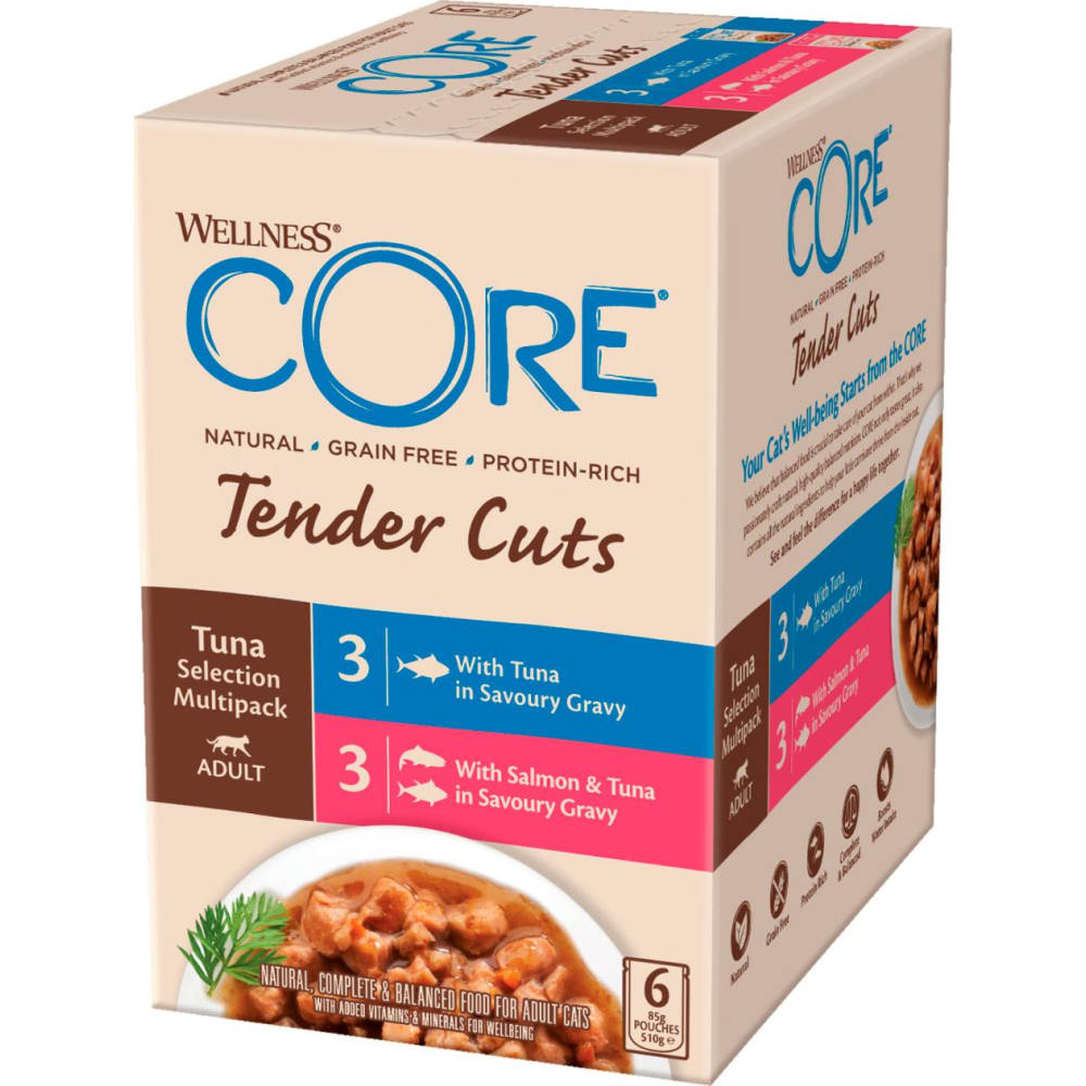 CORE Tender Cuts Tuna Selection 510g