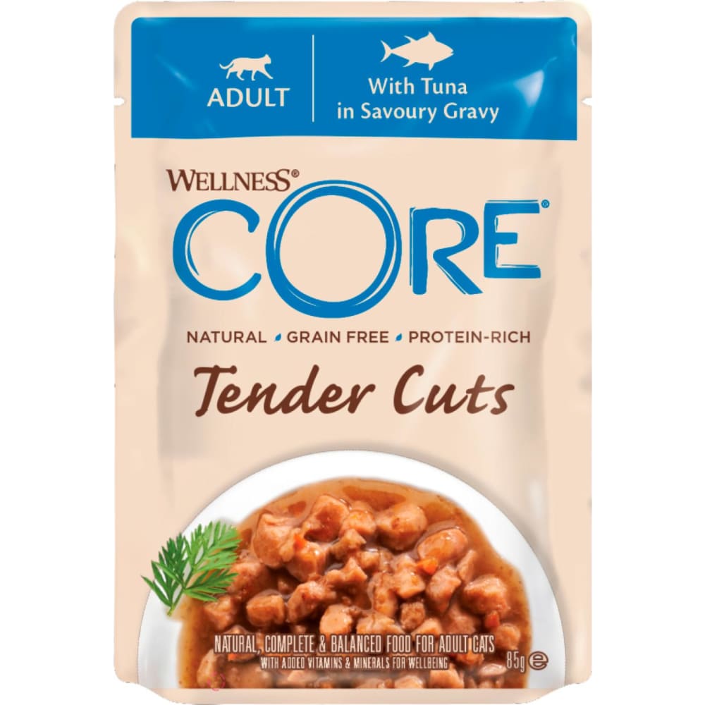 CORE Tender Cuts Tuna in Gravy, 85g