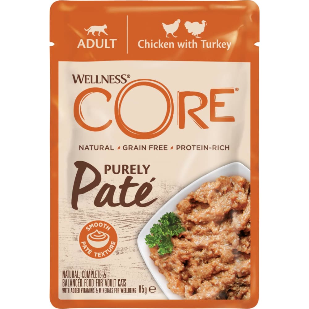 CORE Purely páte, Chicken w/Turkey 85 g