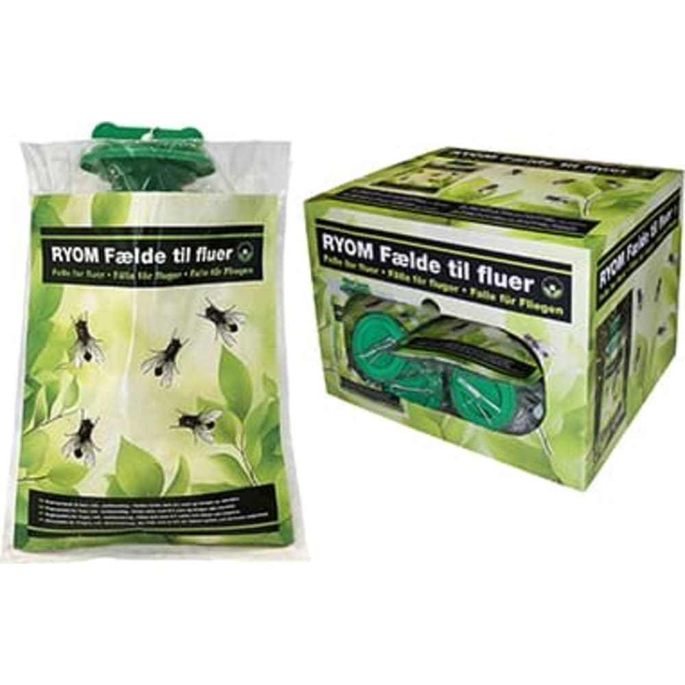 Ryom Fluefælde, Pose Incl. Lokkemiddel