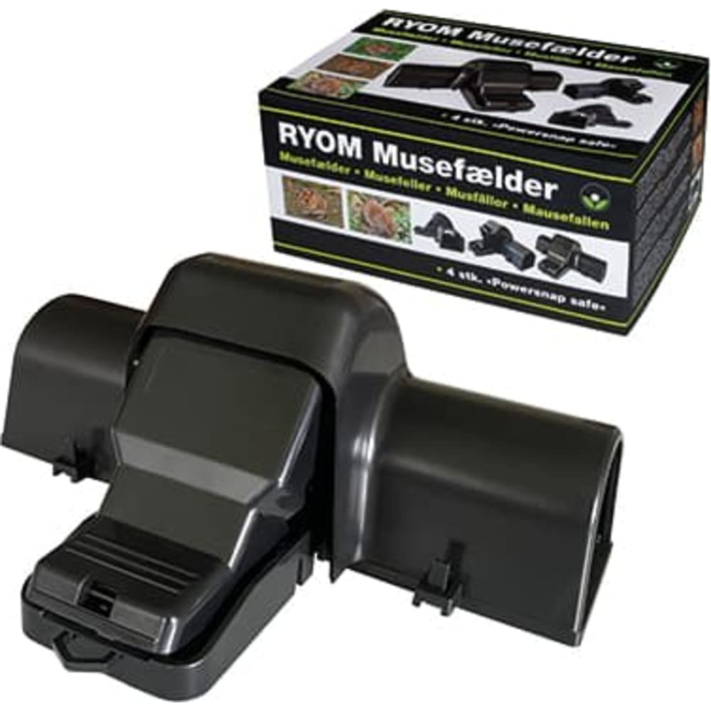 Ryom Ryom Musefælde, Powersnap Safe, 4 stk.