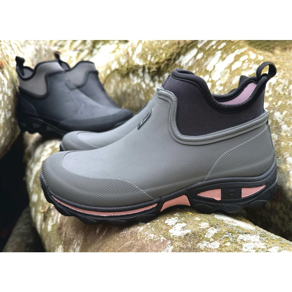 Ankelstøvle W Gummi/Neopren, Grå