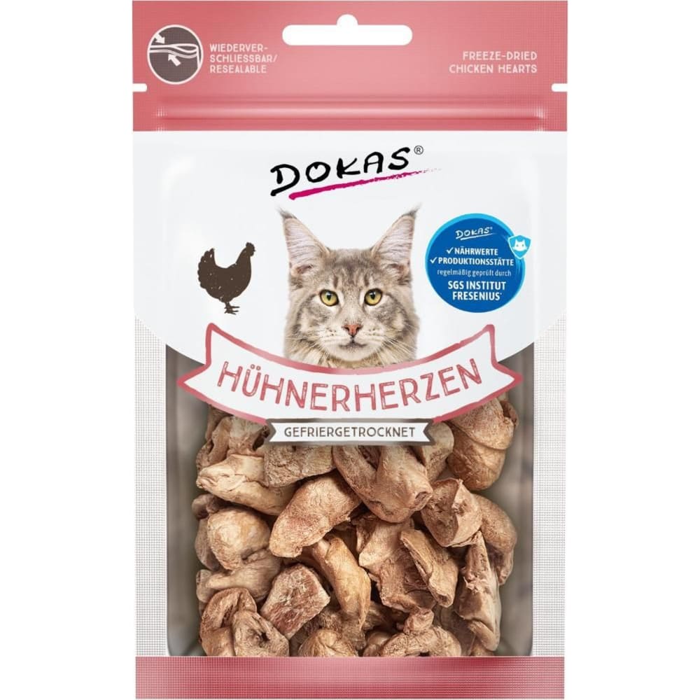 Dokas Kyllingehjerter 15gr (kat)