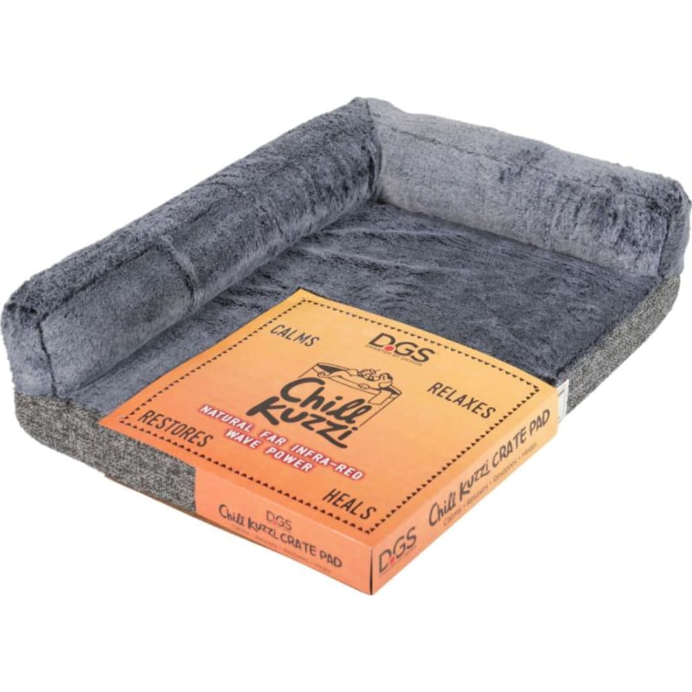 Chill Kuzzi beroligende hundeseng XS grå