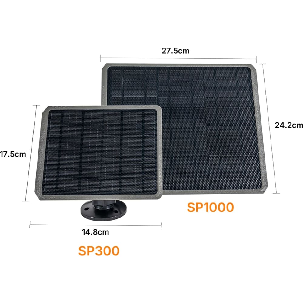 solpanel til Vildtkamera S960 og S990 