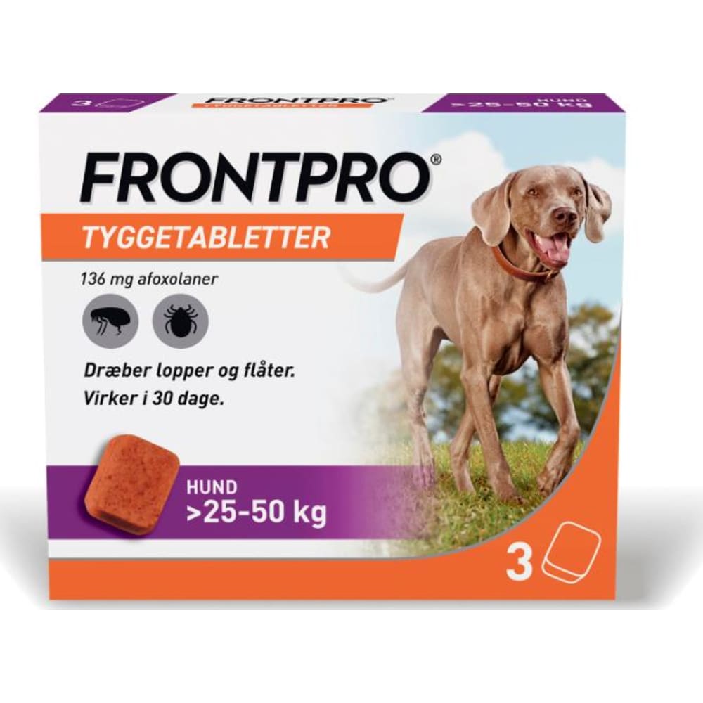 FrontPro XL 136 mg. 25-50 kg