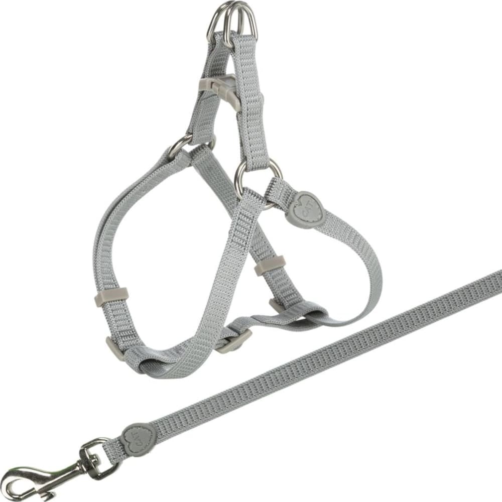 Kattesæt, sele og line i nylon