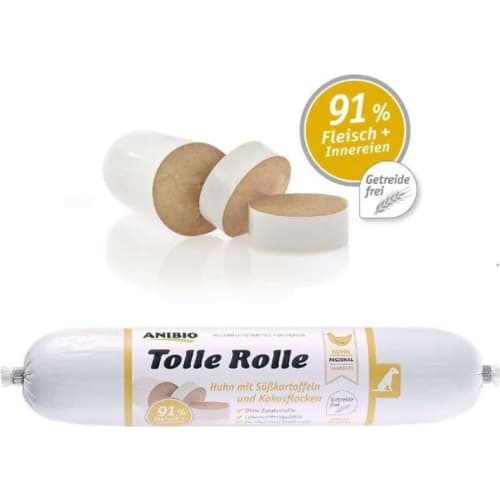 ANIBIO Tolle Rolle kødpølse, 400 gr.
