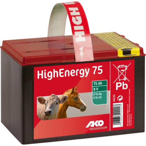 9 V batteri 210 ah
