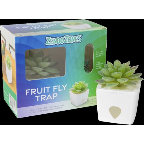 Bananfluefælde i hvid,