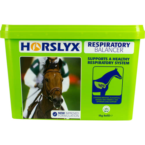 Horslyx - Respiratory, grøn, 5 kg.