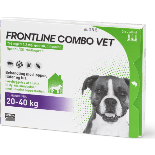Frontline Combo Vet - 3 pipetter