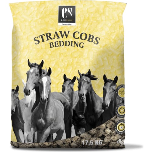 Equsana Straw Cobs Bedding 17,5 kg