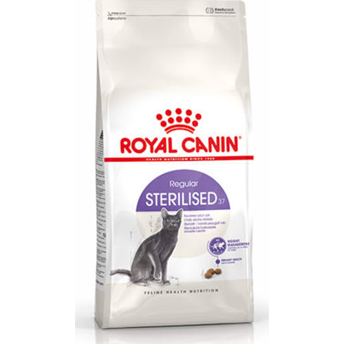 Royal Canin Sterilised 37, foder til steriliserede/kastrerede katte, 10 kg