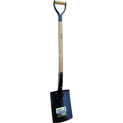 Ryom Havespade med D-greb 200 mm