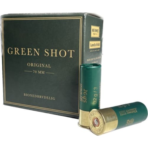 Green Shot 12x32x3 25 stk