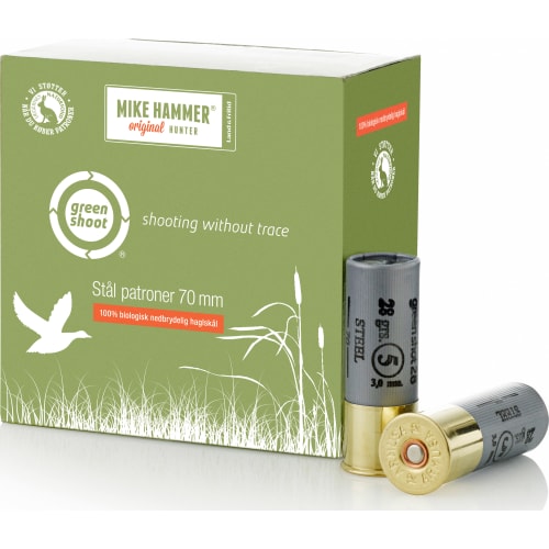 Green Shot patroner 12x28x5, 25 stk