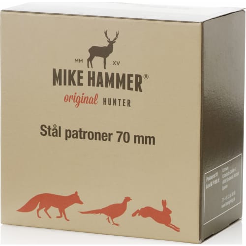Stålpatroner, 25 stk.