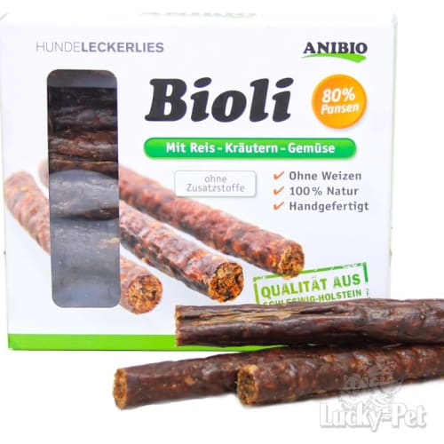 Anibio Bioli stang med hjortekød eller oksekød 1 stk.