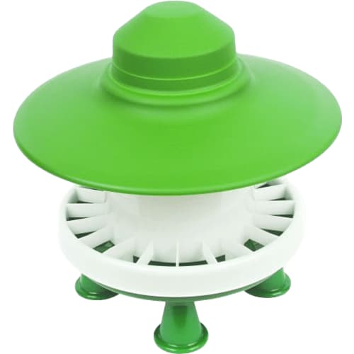 Foderautomat med tag og 4 ben, prof