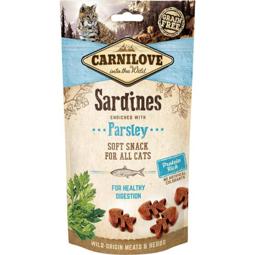 CC Semi Moist Snack Sardine, 50g