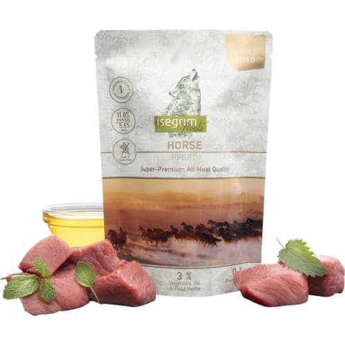 Isegrim vådfoder med hest