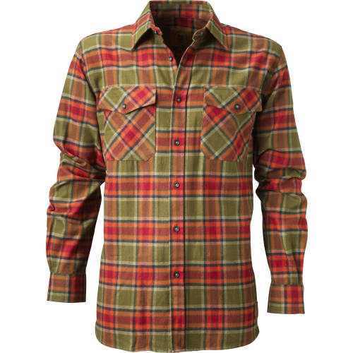 Modernisere klasse huh MikeH - Skjorte rød/brune tern M