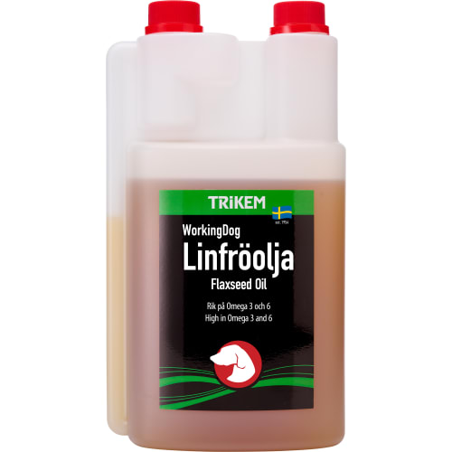 WD Hørfrøolie (Linfrö) hund, 1 liter
