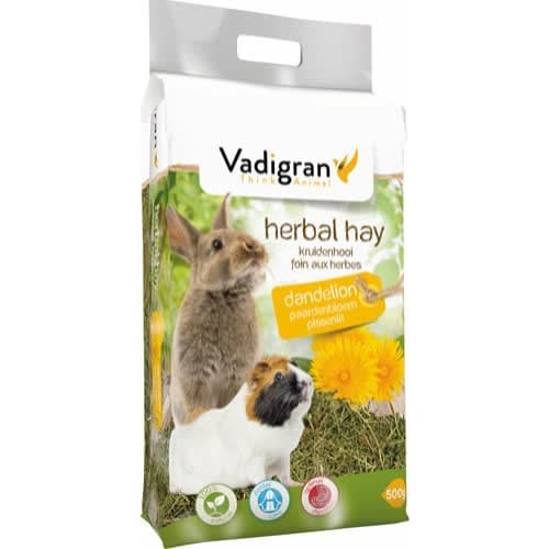 VADIBED Hø og urter mælkebøtte 500 gr