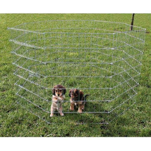 Løbegård til hvalpe 8 kantet