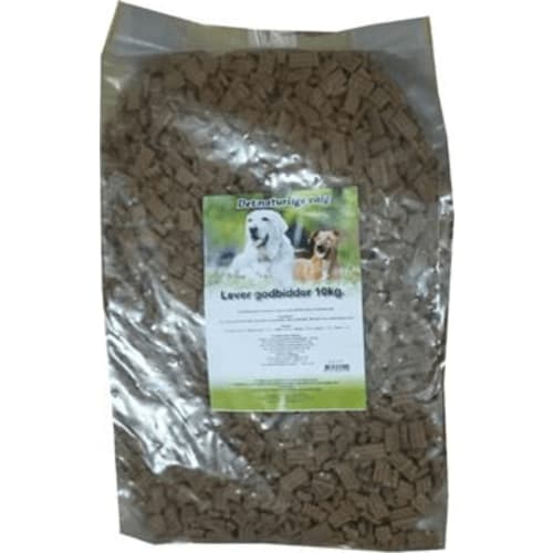 Hundegodbidder Lever Snitter 10 kg