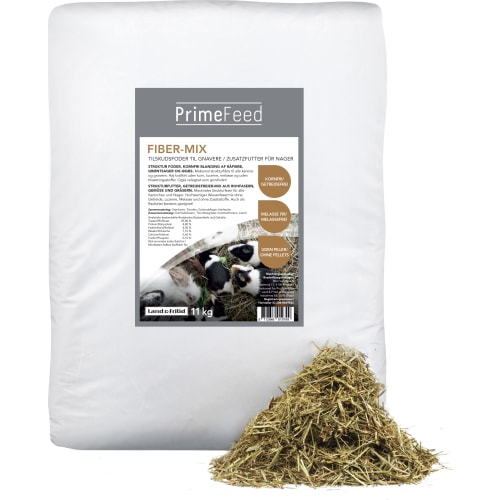 Fibermix Prime Feed til gnavere, 11 kg