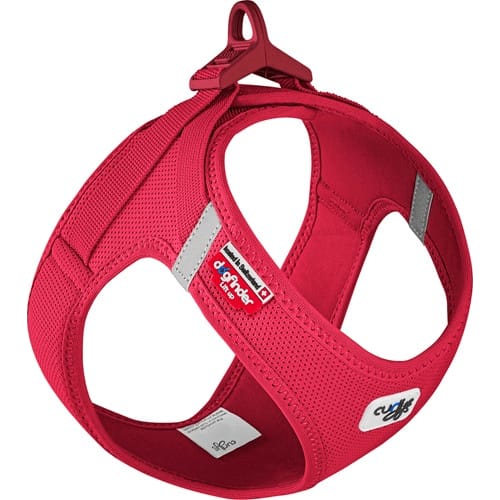Curli Vest sele Clasp Air-Mesh Red