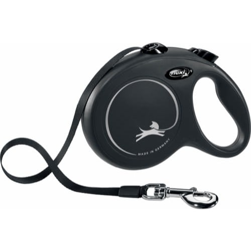 FLEXI New CLASSIC bånd L, 5M, 50KG, sort L
