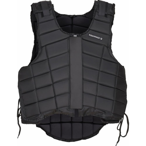 Rider sikkerhedsvest, sort