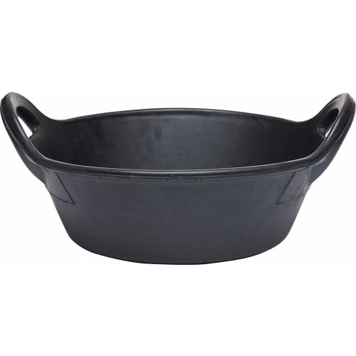 Gummispand, sort, 12L