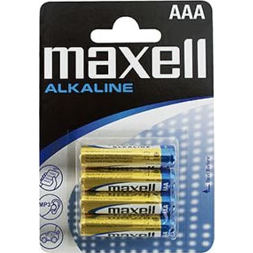 Batteri alkalisk, AAA/LR03