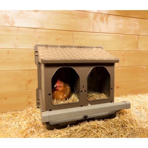 Dobbelt redekasse i genbrugsplast