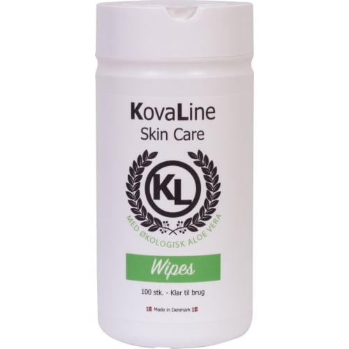 KovaLine Ready to use Wipes, Aloe,100stk